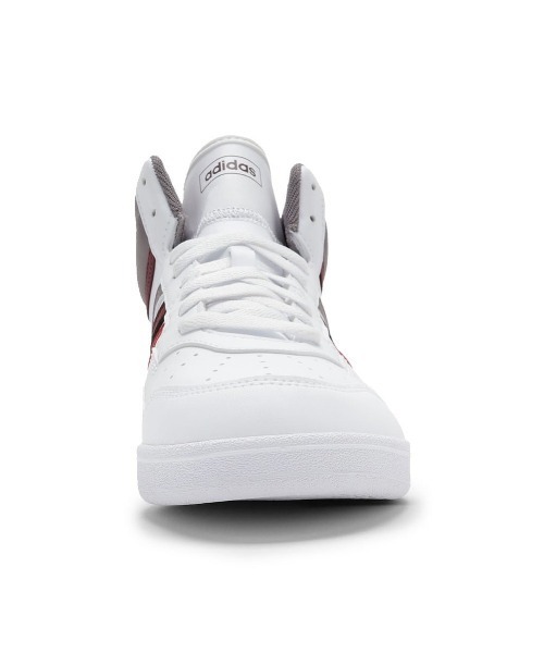 adidas(アディダス)の「【adidas】HOOPS 4.0 MID(スニーカー・メンズ・ホワイト×グレー・25.5cm/26.0cm/26.5cm/27.0cm/27.5cm/28.0cm/29.0cm)」の6枚目の写真