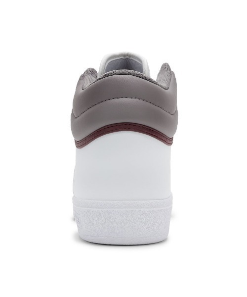 adidas(アディダス)の「【adidas】HOOPS 4.0 MID(スニーカー・メンズ・ホワイト×グレー・25.5cm/26.0cm/26.5cm/27.0cm/27.5cm/28.0cm/29.0cm)」の8枚目の写真
