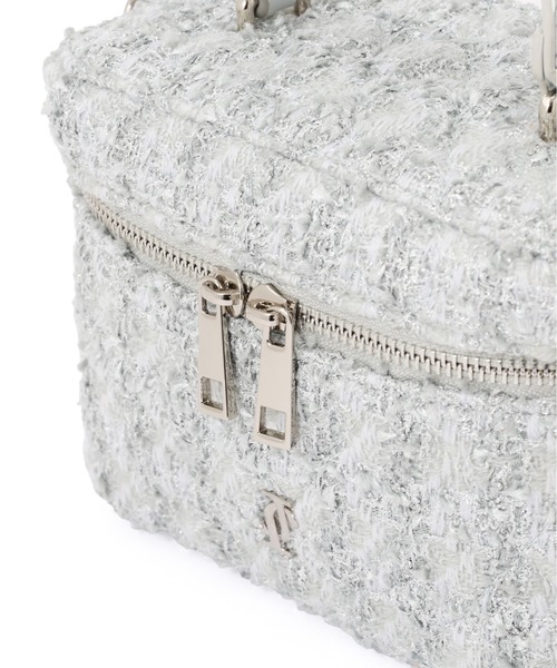 セール】◇ツイードキルティングバニティ（ショルダーバッグ）｜JILL