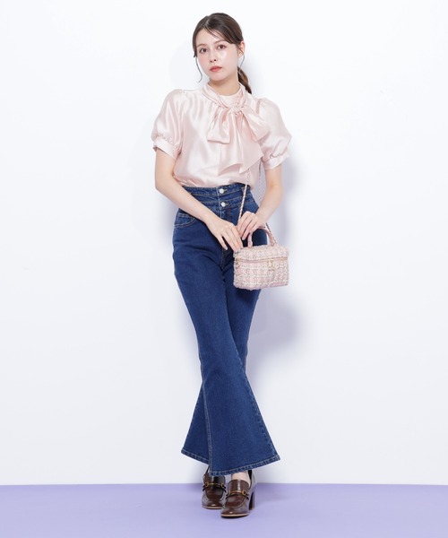 JILL by JILL STUART(ジルバイジルスチュアート)の「◇ツイードキルティングバニティ(ショルダーバッグ・レディース・ピンク系その他/ブルー系その他・FREE)」の11枚目の写真