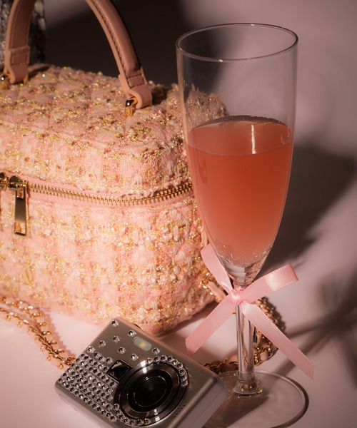JILL by JILL STUART(ジルバイジルスチュアート)の「◇ツイードキルティングバニティ(ショルダーバッグ・レディース・ピンク系その他/ブルー系その他・FREE)」の5枚目の写真