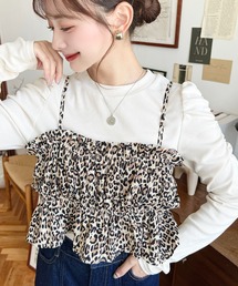 ビスチェ」に該当するトップス（レオパード柄）ファッション通販
