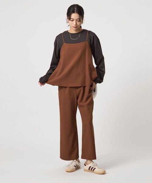 セール】［size SHORT/TALLあり］レイヤード オールインワン