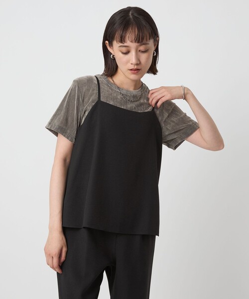 werthy 撥水オールインワン coca｜【撥水加工】ワッシャーナイロン肩ギャザーオールインワン