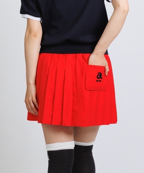 archivio(アルチビオ)の「<LADIES>プリーツドッキングスカート(スカート・レディース・ベージュ/ホワイト/レッド/ブラック・S/L/M)」の10枚目の写真