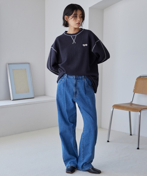 トップス penny セール】PENNEYS/ペニーズ 別注 THE FOX ワンポイントロゴ刺繍