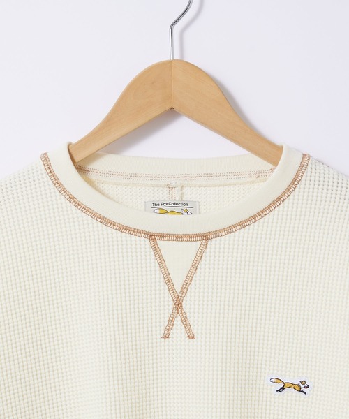 PENNEYS/ペニーズ 別注 THE FOX ワンポイントロゴ刺繍 ステッチ配色