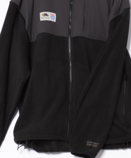 FRUIT OF THE LOOM(フルーツオブザルーム)の「【FRUIT OF THE LOOM】COZY SOFT FLEECE BLOUSON/フルジップフリースブルゾン(ブルゾン・メンズ・アイボリー/ブラック/ブラウン・XL/L/M/S)」の10枚目の写真