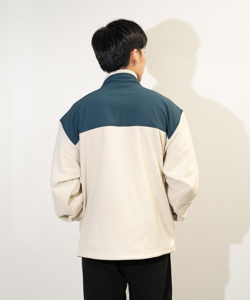 FRUIT OF THE LOOM(フルーツオブザルーム)の「【FRUIT OF THE LOOM】COZY SOFT FLEECE BLOUSON/フルジップフリースブルゾン(ブルゾン・メンズ・アイボリー/ブラック/ブラウン・XL/L/M/S)」の6枚目の写真