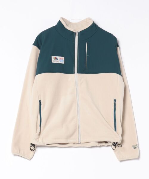 FRUIT OF THE LOOM(フルーツオブザルーム)の「【FRUIT OF THE LOOM】COZY SOFT FLEECE BLOUSON/フルジップフリースブルゾン(ブルゾン・メンズ・アイボリー/ブラック/ブラウン・XL/L/M/S)」の18枚目の写真