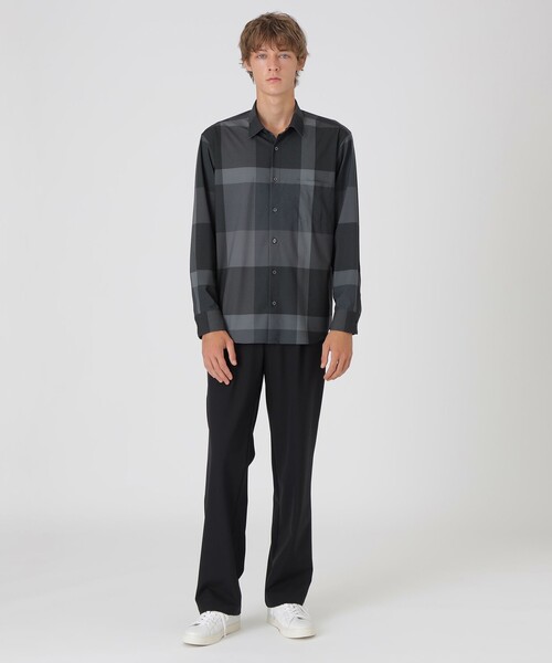 セール】トリコットクレストブリッジチェックシャツ（シャツ/ブラウス