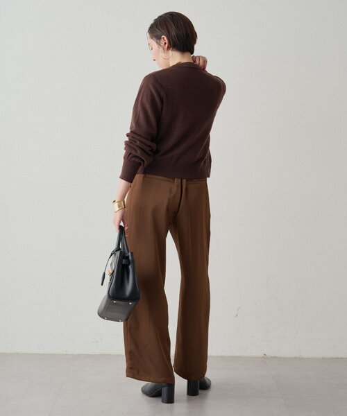 LOUNGEDRESS（ラウンジドレス）の「ウールカシミヤニットカーデ（ニット/セーター・レディース・グレー/ブルー/ブラウン/ピンク・FREE）」の7枚目の写真