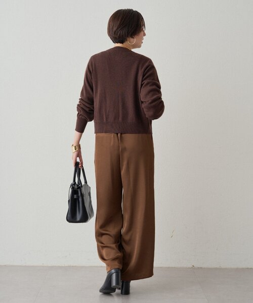 LOUNGEDRESS（ラウンジドレス）の「ウールカシミヤニットカーデ（ニット/セーター・レディース・グレー/ブルー/ブラウン/ピンク・FREE）」の20枚目の写真