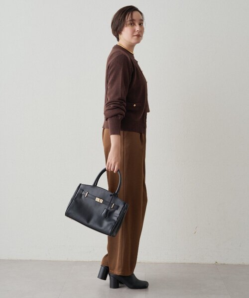 LOUNGEDRESS（ラウンジドレス）の「ウールカシミヤニットカーデ（ニット/セーター・レディース・グレー/ブルー/ブラウン/ピンク・FREE）」の21枚目の写真