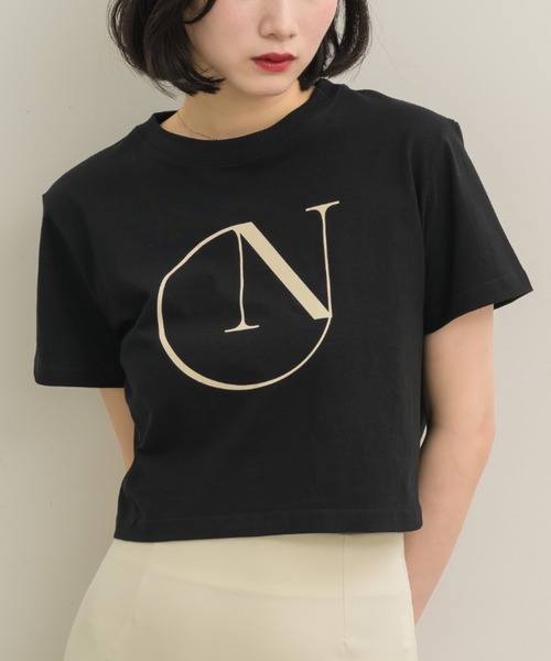 NEUNA（ヌナ）の「【NEUNA ORIGINAL】ロゴT（Tシャツ/カットソー・レディース・ホワイト/ブラック・SMALL/MEDIUM）」の3枚目の写真
