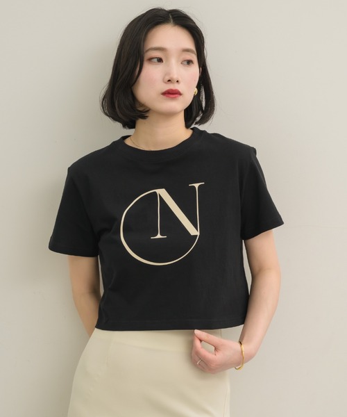 NEUNA（ヌナ）の「【NEUNA ORIGINAL】ロゴT（Tシャツ/カットソー・レディース・ホワイト/ブラック・SMALL/MEDIUM）」の4枚目の写真