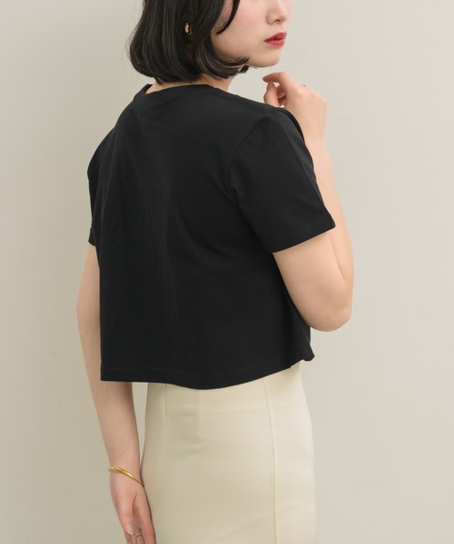 NEUNA（ヌナ）の「【NEUNA ORIGINAL】ロゴT（Tシャツ/カットソー・レディース・ホワイト/ブラック・SMALL/MEDIUM）」の14枚目の写真