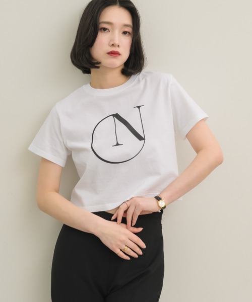 NEUNA（ヌナ）の「【NEUNA ORIGINAL】ロゴT（Tシャツ/カットソー・レディース・ホワイト/ブラック・SMALL/MEDIUM）」の18枚目の写真