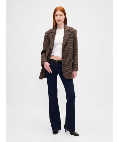 GAP(ギャップ)の「リラックス ブレザージャケット(テーラードジャケット・レディース・ブラウン・XS/S/M/L/XXS)」の2枚目の写真