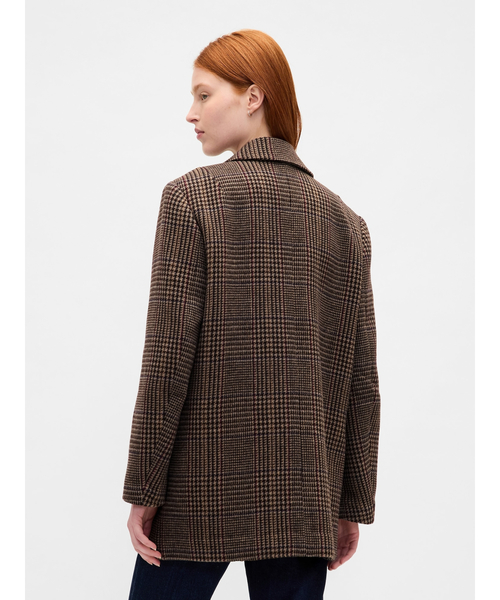 GAP チェック柄 テーラードジャケット XXS