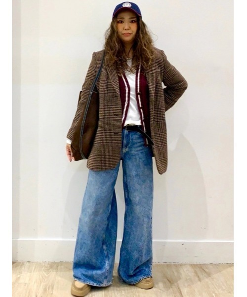 GAP(ギャップ)の「リラックス ブレザージャケット(テーラードジャケット・レディース・ブラウン・XS/S/M/L/XXS)」の11枚目の写真
