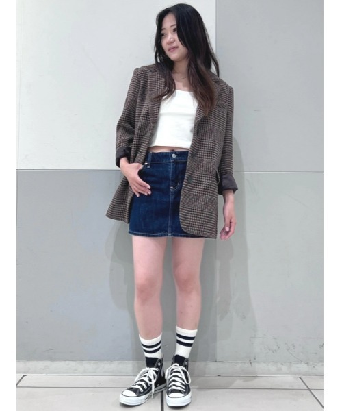GAP(ギャップ)の「リラックス ブレザージャケット(テーラードジャケット・レディース・ブラウン・XS/S/M/L/XXS)」の10枚目の写真