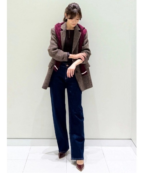 GAP(ギャップ)の「リラックス ブレザージャケット(テーラードジャケット・レディース・ブラウン・XS/S/M/L/XXS)」の5枚目の写真