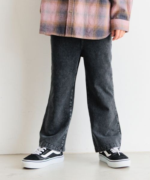 BAYFLOW（ベイフロー）の「[ぐんとのび～る!]フレアカットデニムパンツ(KIDS)（デニムパンツ・キッズ・ブルー/ブラック・110cm/120cm/130cm/140cm/150cm）」の5枚目の写真