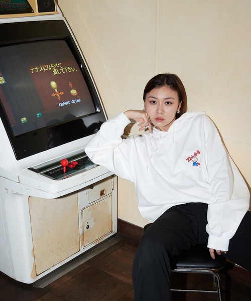 NOSTALVIA(ノスタルヴィア)の「NOSTALVIA ノスタルヴィア Smart Ball New Star / スマートボールニュースター 裏毛 スウェット パーカー(パーカー・メンズ・杢グレー/ブラック/ホワイト・LARGE/X-LARGE/SMALL/MEDIUM)」の18枚目の写真