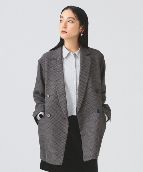 チェック オーバー ジャケット（テーラードジャケット）｜Ray BEAMS