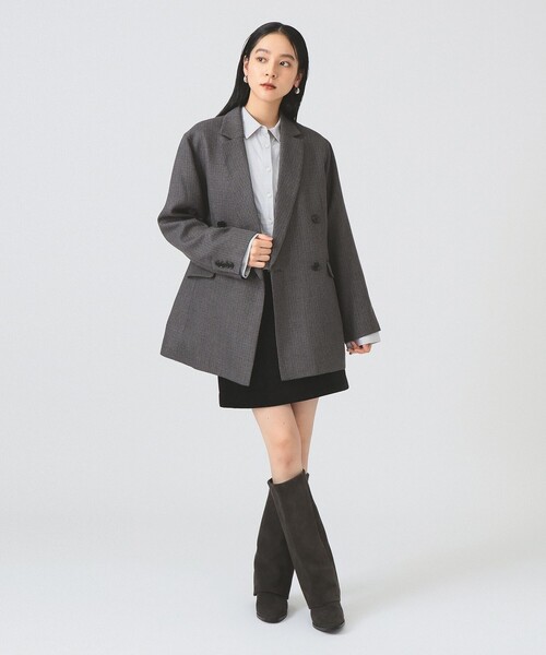 セール】チェック オーバー ジャケット（テーラードジャケット）｜Ray