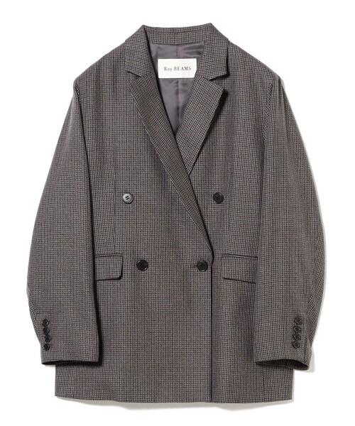 チェック オーバー ジャケット（テーラードジャケット）｜Ray BEAMS