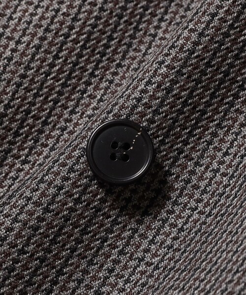 Ray BEAMS（レイビームス）の「チェック オーバー ジャケット（テーラードジャケット・レディース・ブラウン系その他3/グレー・1/0）」の16枚目の写真