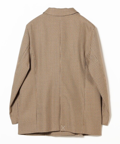 Ray BEAMS（レイビームス）の「チェック オーバー ジャケット（テーラードジャケット・レディース・ブラウン系その他3/グレー・1/0）」の19枚目の写真