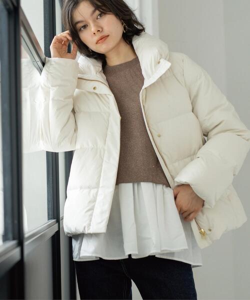 撥水ショートダウン【防風/抗菌防臭/洗濯機洗い可】《SS～LL》（ダウン