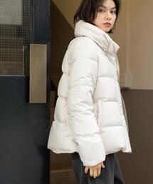 【新品】OPAQUE.CLIP オペークドットクリップ ショートダウンジャケット オペーク ドット クリップ OPAQUE.CLIP ＜ミュラーダウン＞2WAY衿