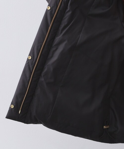 OPAQUE.CLIP（オペークドットクリップ）の「撥水ショートダウン【防風/抗菌防臭/洗濯機洗い可】《SS～LL》（ダウンジャケット/コート・レディース・ブラック/オフホワイト/ライトベージュ・40/38/36/42/34）」の14枚目の写真