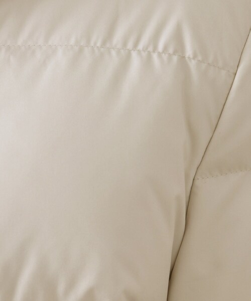 OPAQUE.CLIP（オペークドットクリップ）の「撥水ショートダウン【防風/抗菌防臭/洗濯機洗い可】《SS～LL》（ダウンジャケット/コート・レディース・ブラック/オフホワイト/ライトベージュ・40/38/36/42/34）」の21枚目の写真