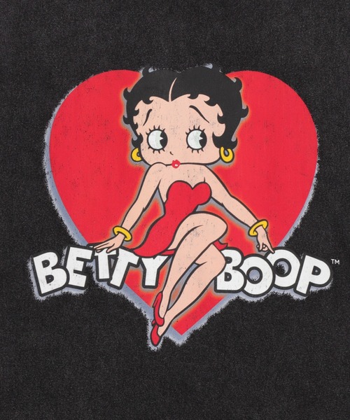 MIRROR9♡ 限定Betty BoopコラボTシャツ MIRROR9 ミラーナインTシャツ ベティコラボ ビックTシャツ