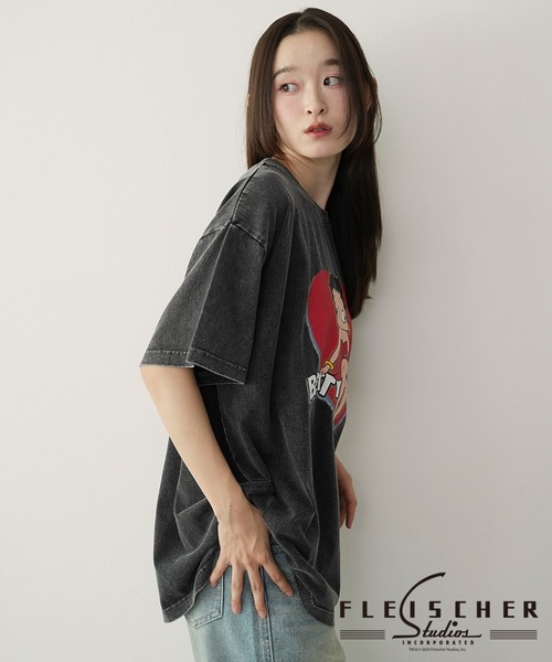 BETTY BOOP(ベティ・ブープ)の「WEGO/BETTYコラボビッグT(Tシャツ/カットソー・レディース・その他1/その他2/その他3・FREE)」の12枚目の写真