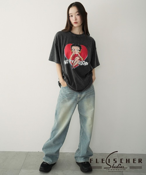 BETTY BOOP(ベティ・ブープ)の「WEGO/BETTYコラボビッグT(Tシャツ/カットソー・レディース・その他1/その他2/その他3・FREE)」の13枚目の写真