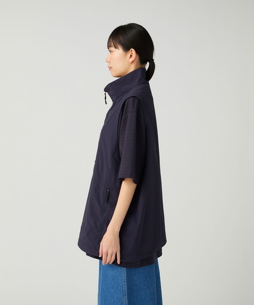 Snow Peak（スノーピーク）の「Snow Peak / Nylon Tussah Utility Storage Vest  ナイロンタッサーユーティリティストレージベスト（ベスト・メンズ・ライトグレー/ネイビー/ブラック・XL/L/M/S/1）」の17枚目の写真