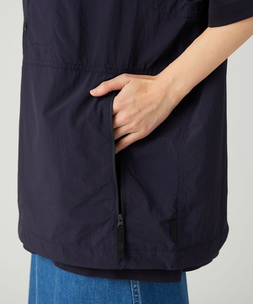 Snow Peak（スノーピーク）の「Snow Peak / Nylon Tussah Utility Storage Vest  ナイロンタッサーユーティリティストレージベスト（ベスト・メンズ・ライトグレー/ネイビー/ブラック・XL/L/M/S/1）」の21枚目の写真