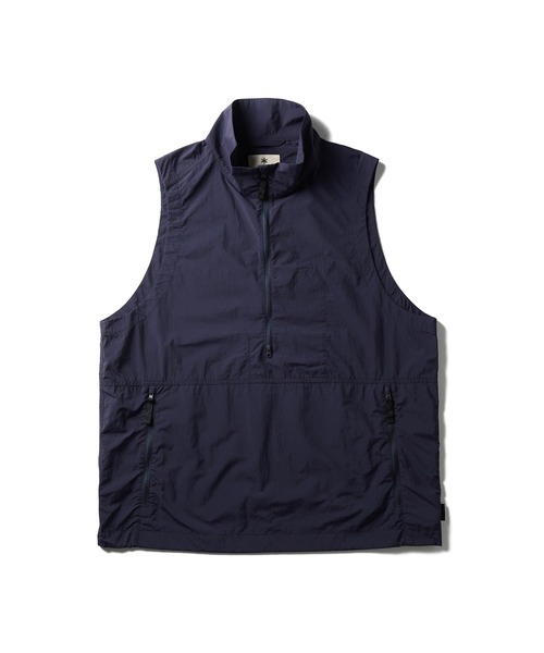  peakベスト セール】Snow Peak / Nylon Tussah Utility Storage Vest ナイロン