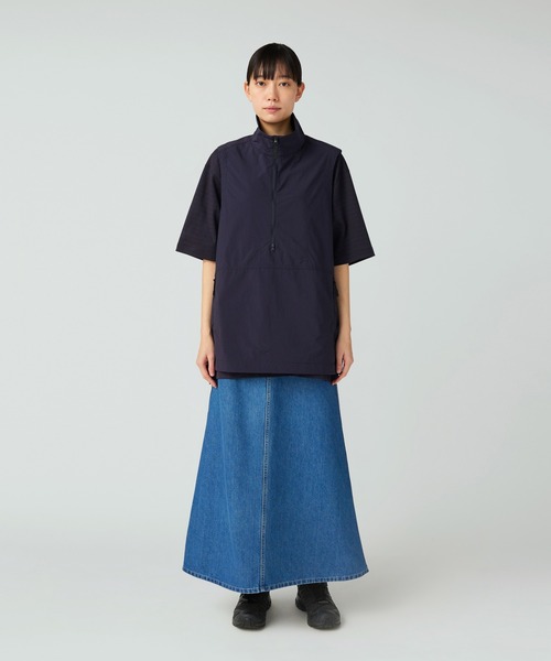 Snow Peak（スノーピーク）の「Snow Peak / Nylon Tussah Utility Storage Vest  ナイロンタッサーユーティリティストレージベスト（ベスト・メンズ・ライトグレー/ネイビー/ブラック・XL/L/M/S/1）」の15枚目の写真