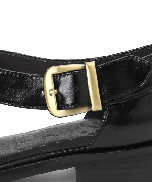 GRISE（グリーズ）の「GRISE3cmクロスストラップマニッシュ（ローファー・レディース・ホワイト系その他/ブラック/ブラウン・25cm/24.5cm/22.5cm/22cm/23.5cm/23cm/24cm）」の14枚目の写真