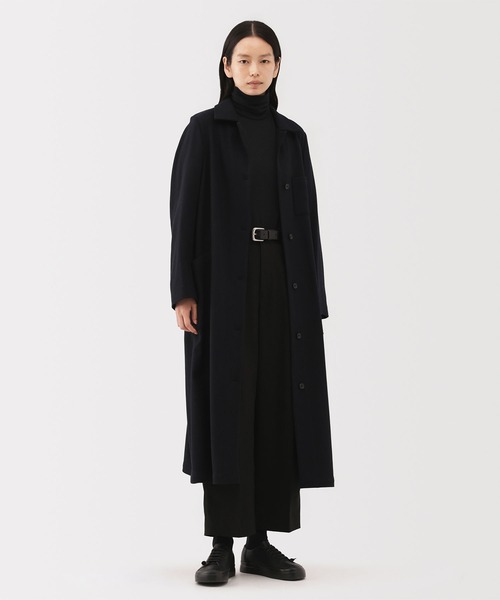 MUJI Labo(ムジラボ)の「〔MUJI Labo〕婦人 コットンカシミヤタートルネックノースリーブTシャツ(Tシャツ/カットソー・レディース・グレー系/オフホワイト/ブラック・L/M/XL/S)」の16枚目の写真