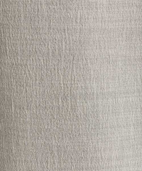 INDIVI（インディヴィ）の「【洗える／セットアップ可能】凹凸ストレッチ素材ストレートパンツ（その他パンツ・レディース・ライトグレー/スミクロ/ライトグレー系5/ブラック系その他6/ブラック系その他7・05/15 /36/38/40/13/03/19）」の10枚目の写真