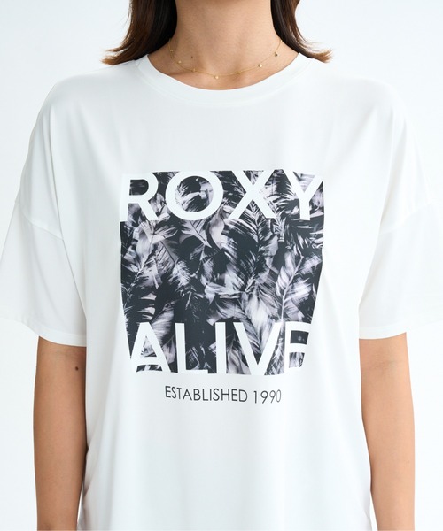 ROXY（ロキシー）の「ロキシー ROXY HAVE A GREAT DAY S/S TEE（Tシャツ/カットソー・レディース・ピンク/ホワイト/ブラック・S/M/L）」の5枚目の写真