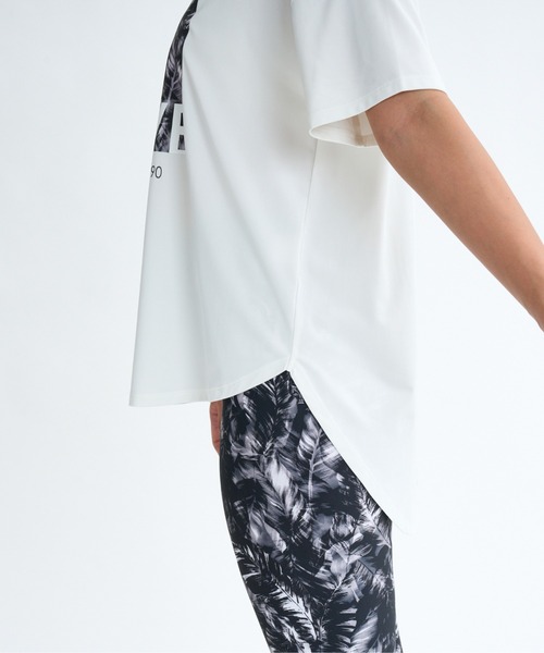 ROXY（ロキシー）の「ロキシー ROXY HAVE A GREAT DAY S/S TEE（Tシャツ/カットソー・レディース・ピンク/ホワイト/ブラック・S/M/L）」の6枚目の写真